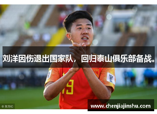 刘洋因伤退出国家队，回归泰山俱乐部备战。